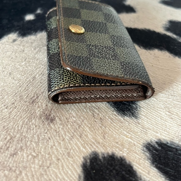 Louis Vuitton Damier Ebene Four Key Holder Mini Wallet FL3087 - Picture 10 of 15